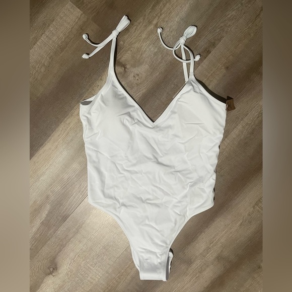 Plunge One Piece Swimsuit - Picture 2 of 4